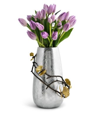 Butterfly Ginkgo Large Vase