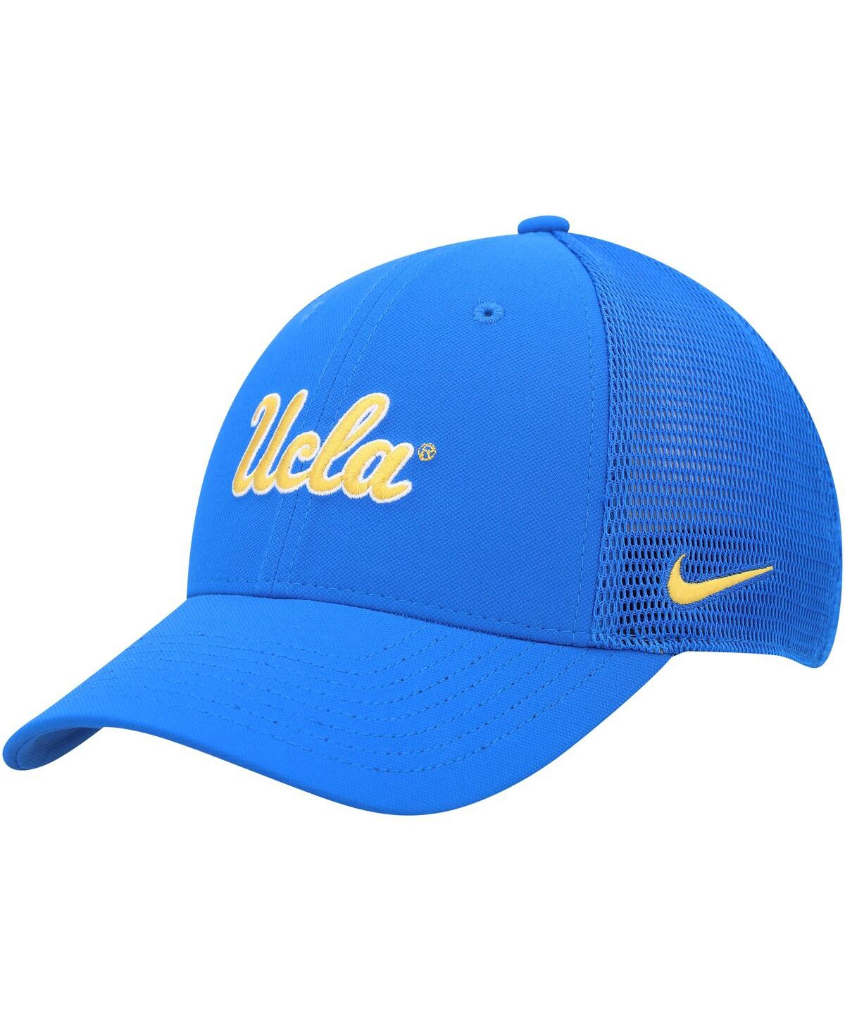 Shop Nike Men's  Blue Ucla Bruins Legacy91 Meshback Swoosh Performance Flex Hat