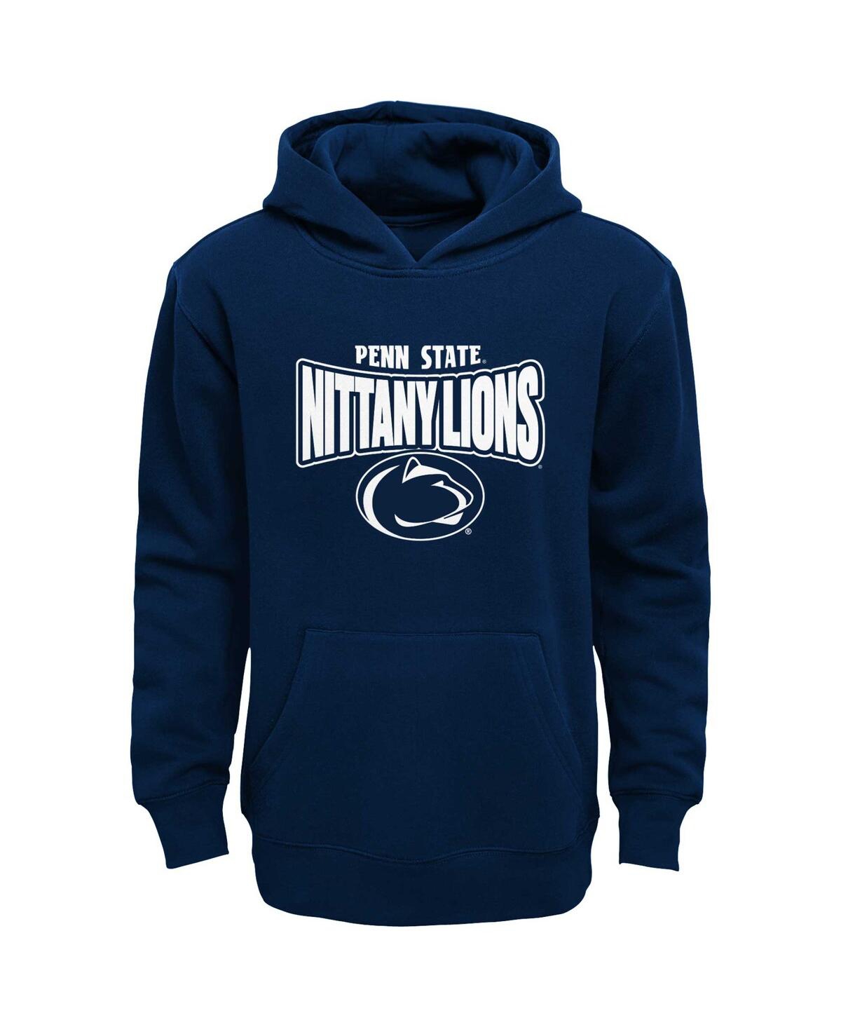 Shop Outerstuff Preschool Boys And Girls Navy Penn State Nittany Lions Draft Pick Pullover Hoodie
