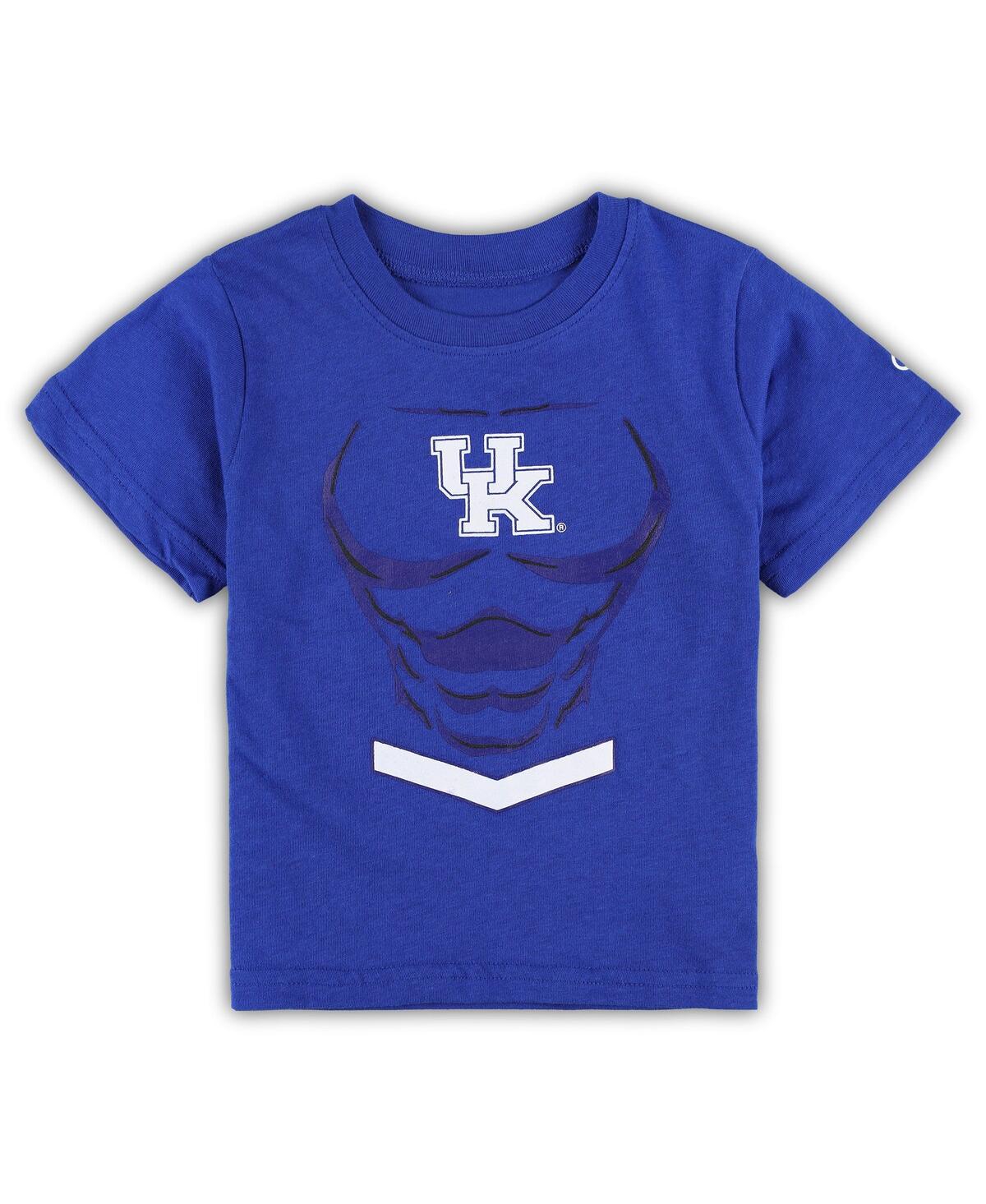 Shop Champion Toddler Boys And Girls  Royal Kentucky Wildcats Super Hero T-shirt
