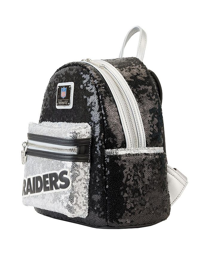 Loungefly Men's and Women's Las Vegas Raiders Sequin Mini Backpack Macy's