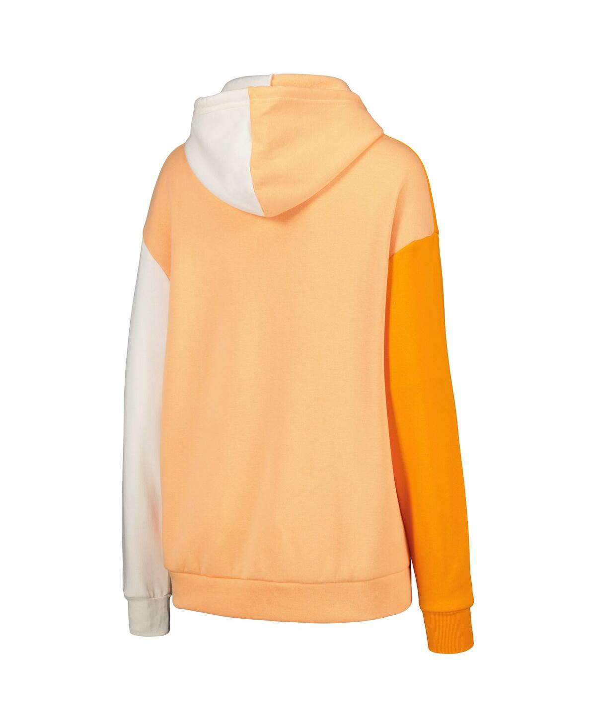 Gameday Couture Tennessee Orange Tennessee Volunteers Hall Of Fame Colorblock Pullover Hoodie In Tennessee Orange