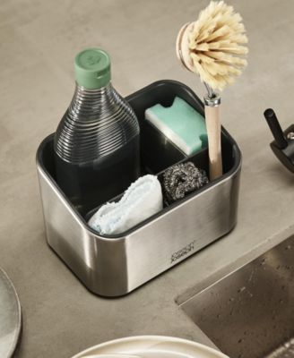 Surface Tiered Stainless-Steel Sink Tidy