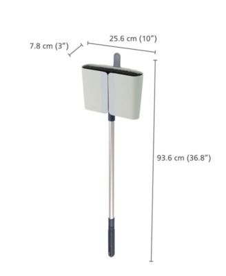 Cleanstore Wall-Mounted Broom with Dust-Shield Storage