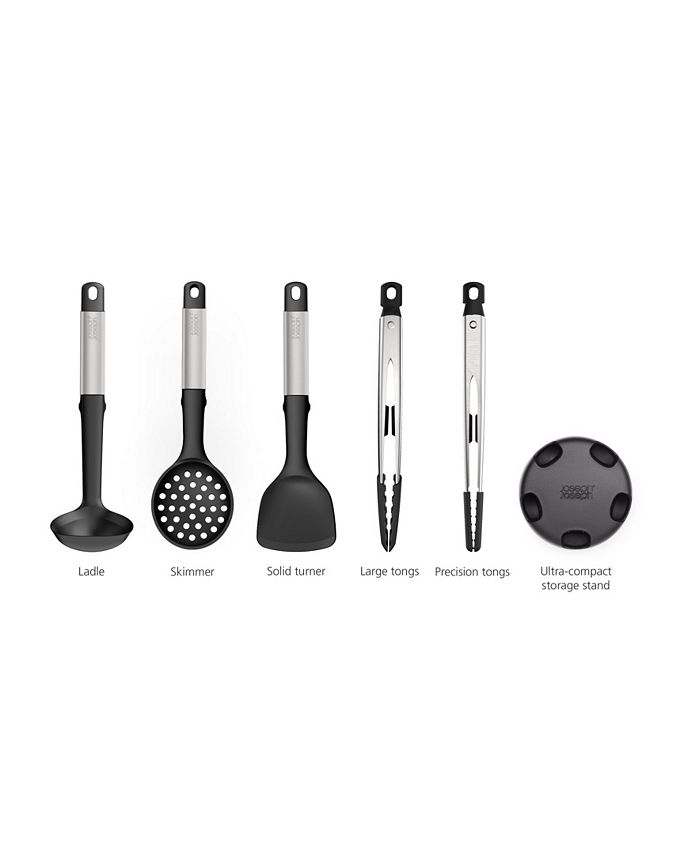 Joseph Joseph Elevate Fusion 5Piece Silicone Utensil Set with Storage