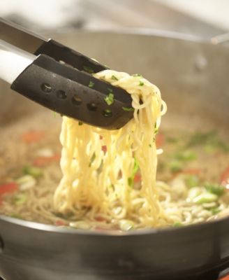 Elevate Fusion Set of 2 Silicone Tongs with Integrated Tool Rests