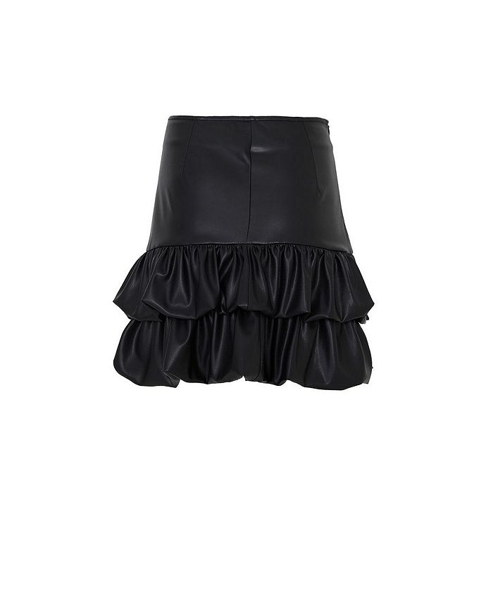 NOCTURNE Women's Faux Suede Mini Skirt - Macy's