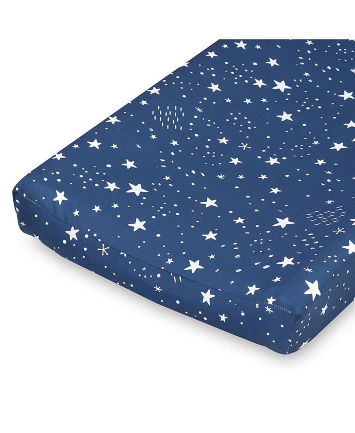 Changing Pad Cover The Peanutshell Coral Boho S 3-Pack - Polyester Personalized Changing Pad Cover Sunny Daisies 2
