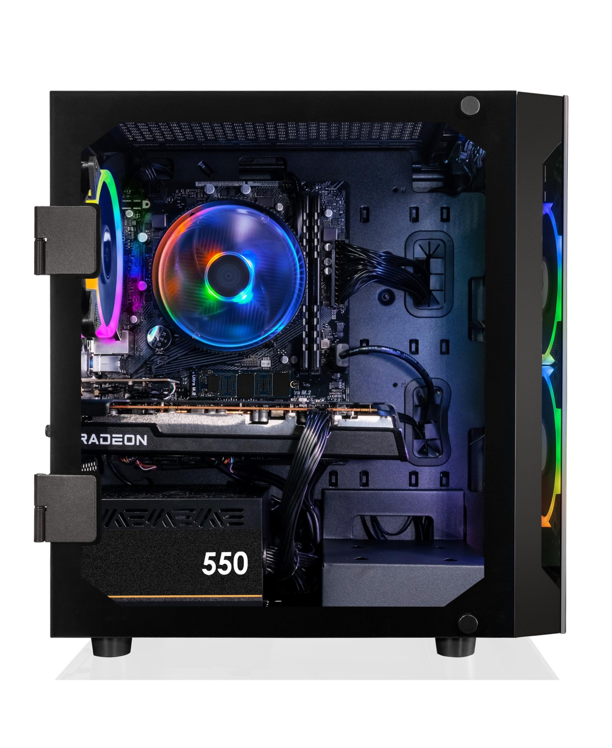 Clx Set Gaming Desktop - Amd Ryzen 7 5700X 3.4GHz 8-Core Processor, 16GB DDR4 Memory, Radeon Rx 6600 Xt 8GB GDDR6 Graphics, 500GB Ssd, 2TB Hdd, WiFi