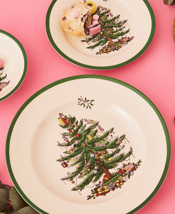 Spode Christmas Tree Dinner Plates, Set of 4 Macy's