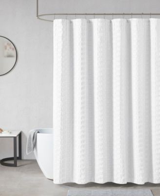 Metro Clipped Shower Curtain, 72" x  72"