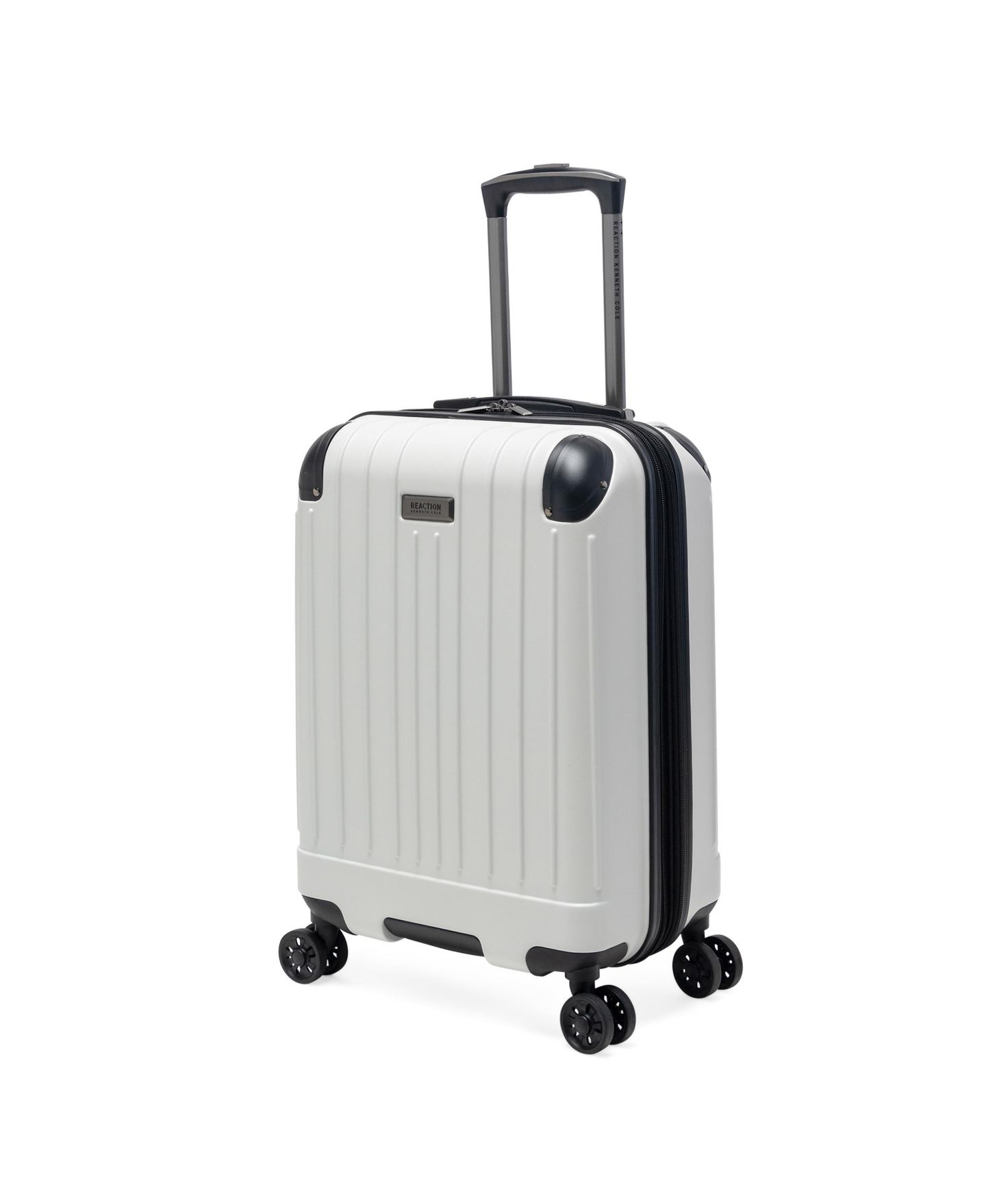 Чемодан Kenneth Cole Reaction Flying Axis 20" Hardside Expandable Carry-on Luggage, цвет: Кокосовый белый — фото 7