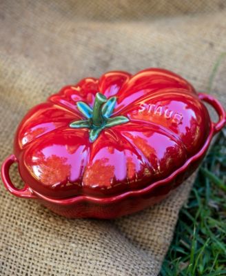 Ceramic 16-Oz. Petite Tomato Cocotte
