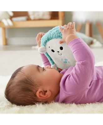 Calming Vibes Hedgehog Soother, Portable Infant Plush Pal
