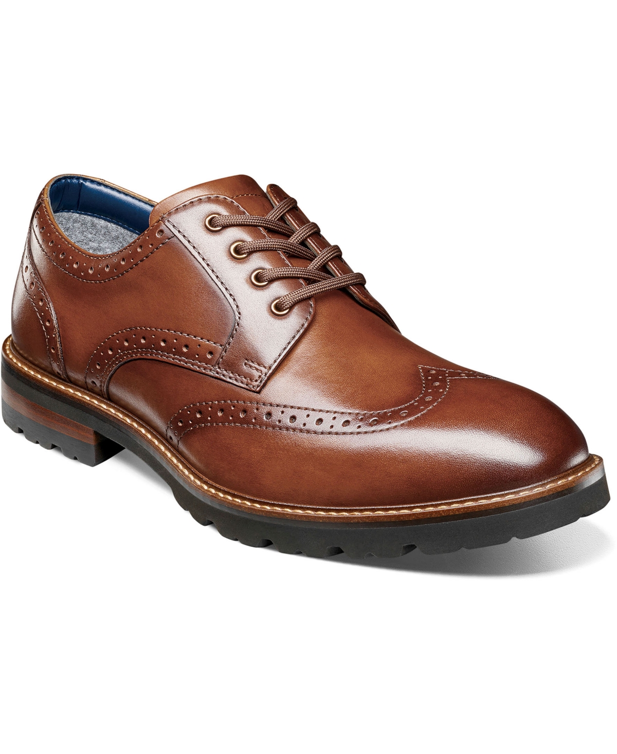 Men's Renegade Wingtip Oxford Shoes - Cognac