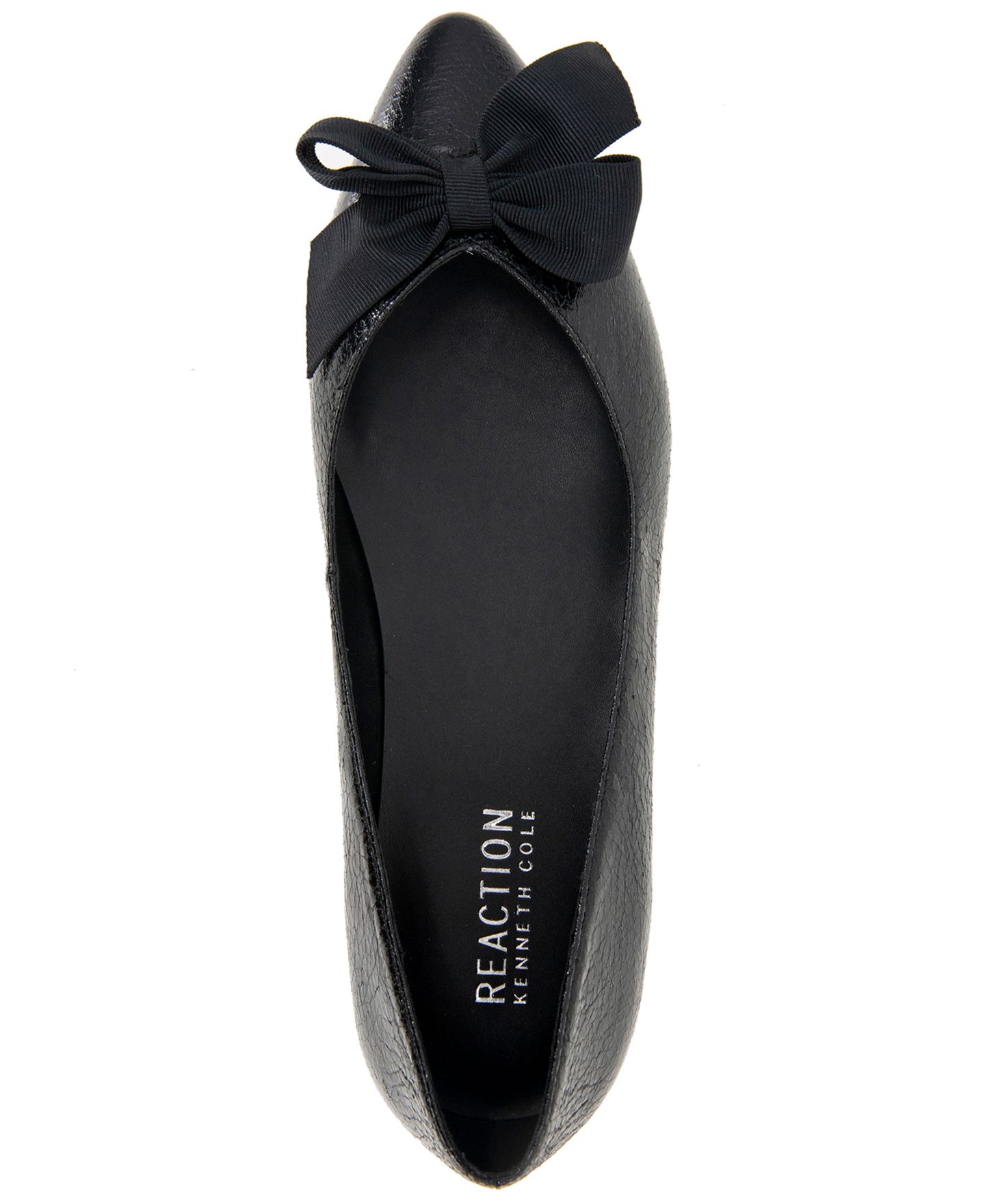Женские балетки Kenneth Cole Reaction Lily с бантом, цвет: Чёрный — фото 4