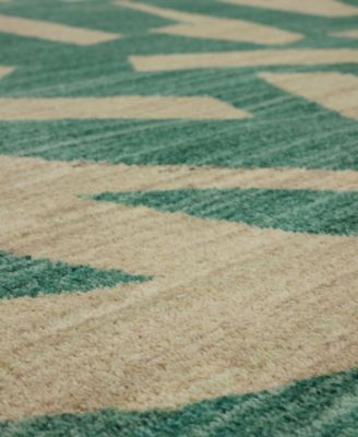 Stacy Garcia Home Closeout  Foundation Arlo Area Rug In Green