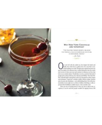New York Cocktails- An Elegant Collection of over 100 Recipes Inspired by the Big Apple (Travel Cookbooks, NYC Cocktails and Drinks, History of Cocktails, Travel by Drink) by Amanda Schuster