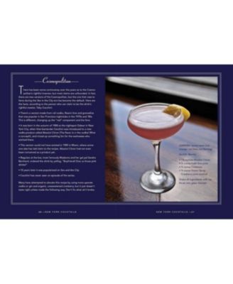 New York Cocktails- An Elegant Collection of over 100 Recipes Inspired by the Big Apple (Travel Cookbooks, NYC Cocktails and Drinks, History of Cocktails, Travel by Drink) by Amanda Schuster