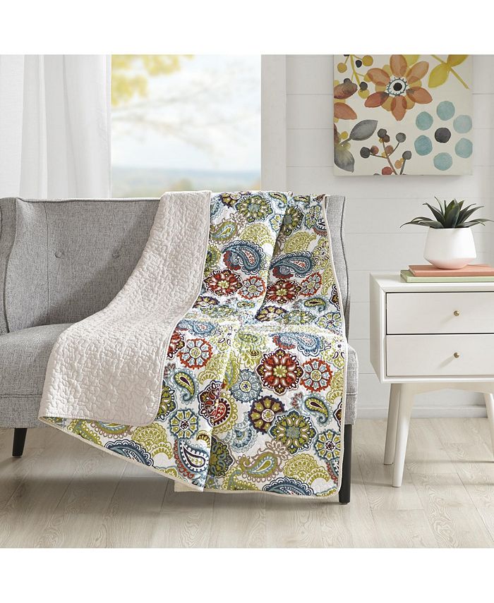 Gracie Mills Tamil Quilted Super Warm Throw, Multi Blanket Full/Queen