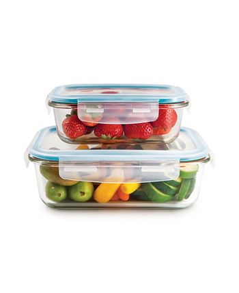 Art & Cook 24-Pc. Glass Food Storage Set - Macy's