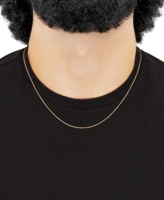 Wheat Link 20" Chain Necklace in 14k Gold