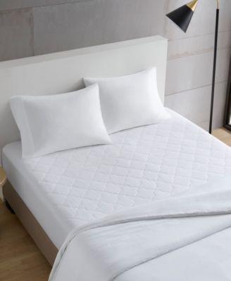 All Natural Cotton Percale Quilted Mattress Pad, Twin XL