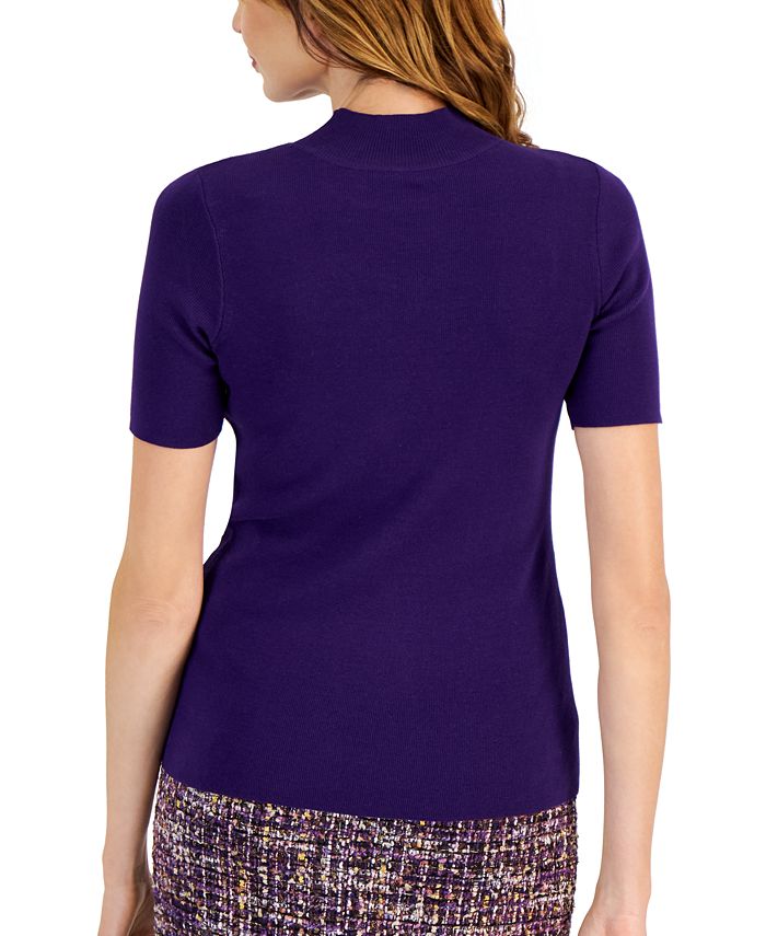 Tahari ASL ShortSleeve Sweater Macy's