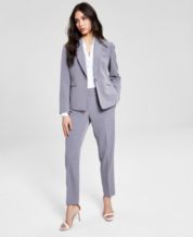  Le Suit Women's Jacket/Pant Suit, Medium Grey, 18 : Clothing,  Shoes & Jewelry