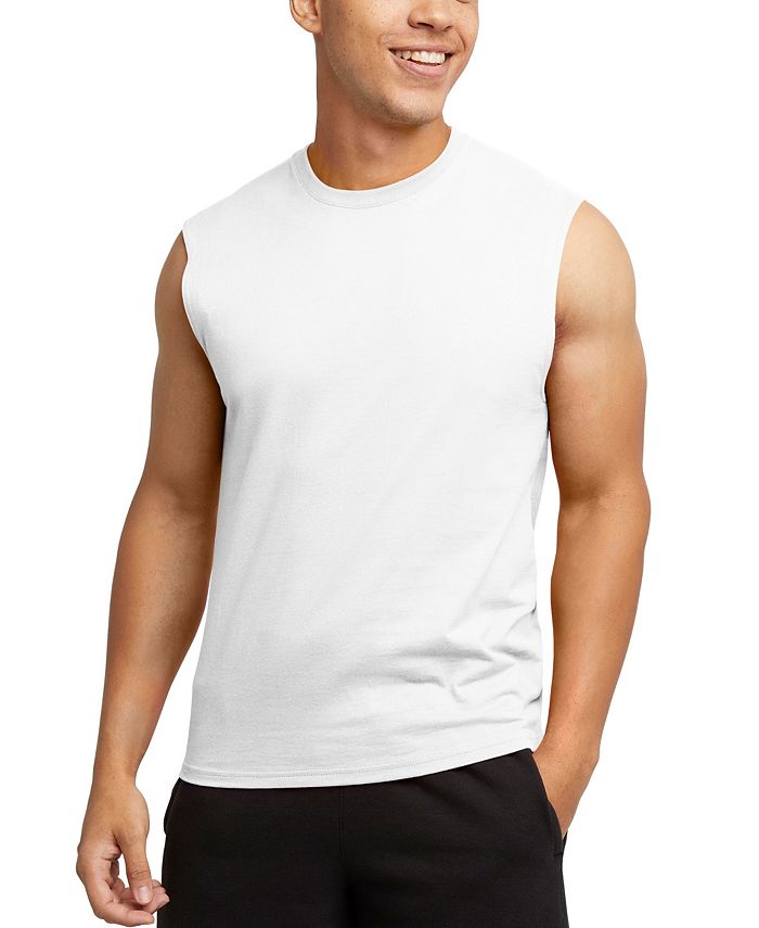 hanes muscle shirts