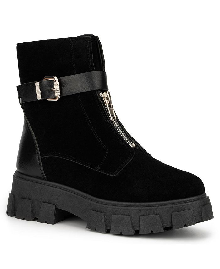 Macys michael clearance kors combat boots
