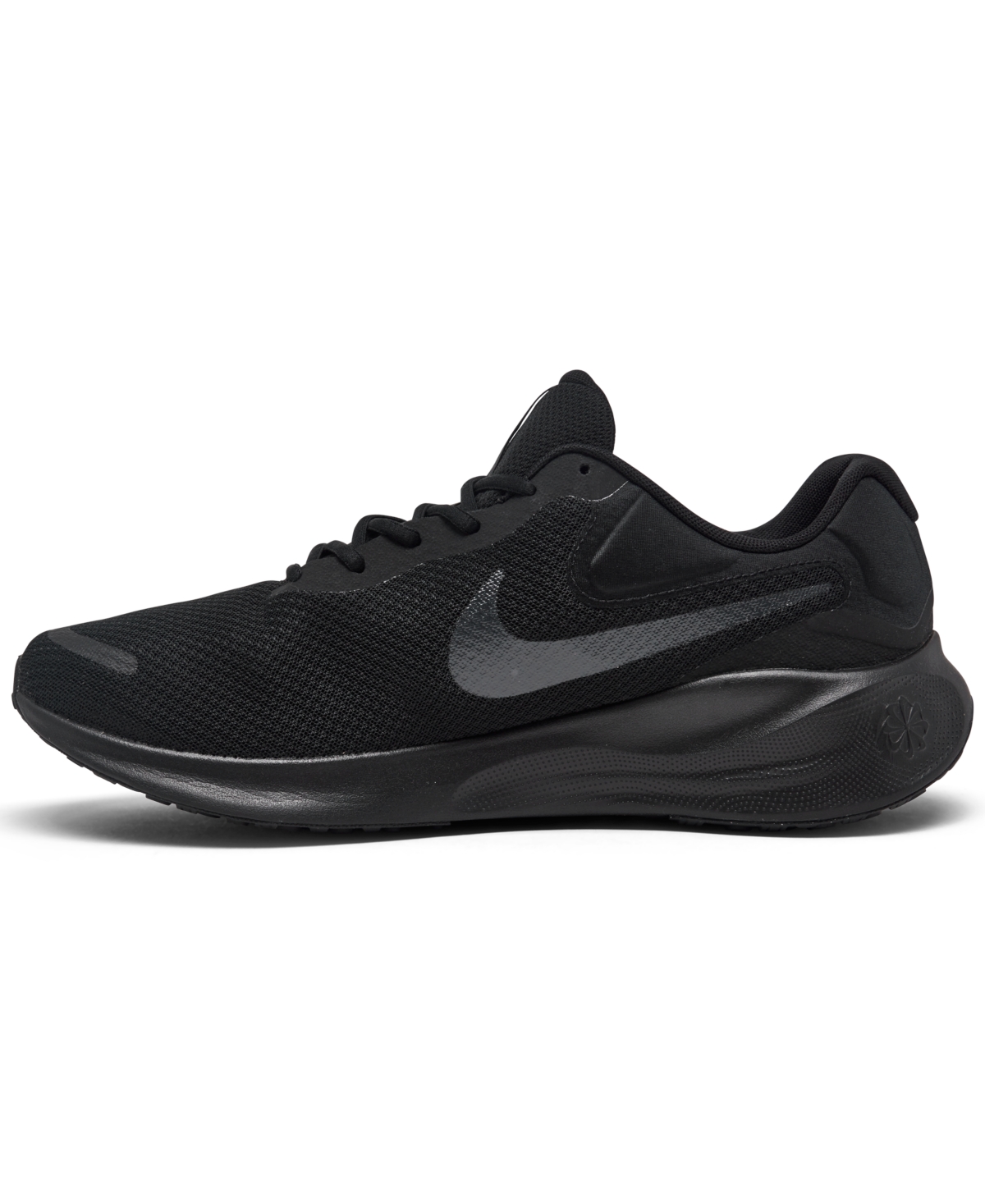 Nike Men's Revolution 7 Wide-Width Running Sneakers from Finish Line - Off Noir