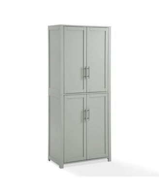 Furniture Savannah 28" Medium-Density Fiberboard (MDF) Tall Kitchen Storage Pantry