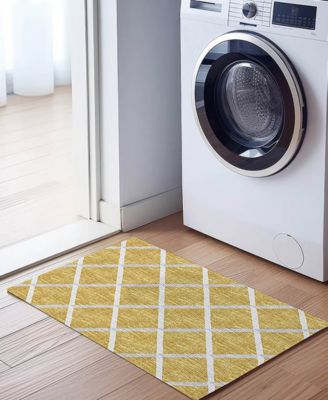 York Washable YO1 1'8" x 2'6" Area Rug