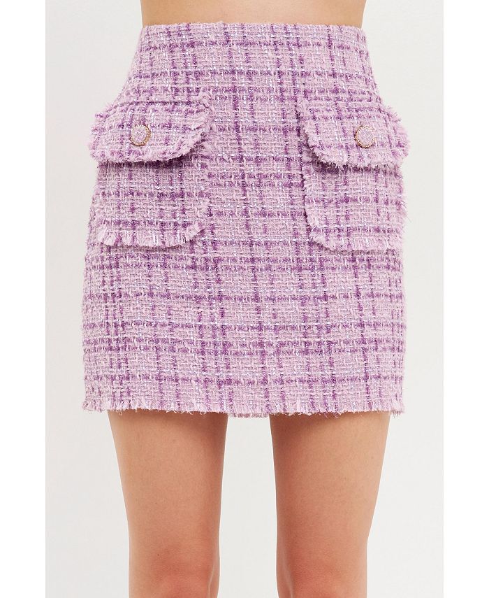 Tweed skirt deals macy's