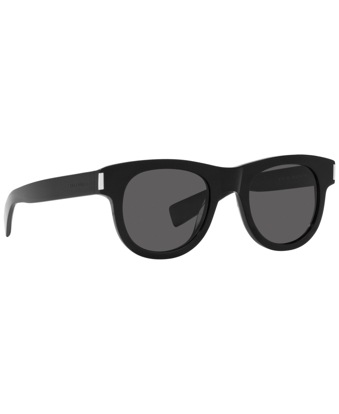 Солнцезащитные очки Saint Laurent Unisex SL 571 Sunglasses, цвет: Чёрный — фото 4