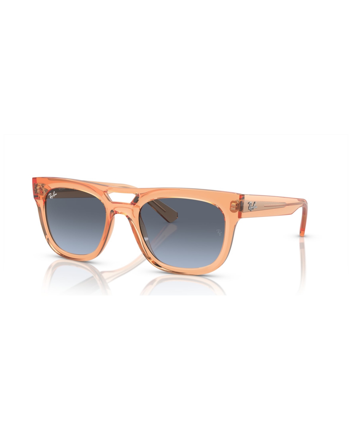 Ray Ban Unisex Phil Sunglasses, Gradient Rb4426 In Transparent Orange