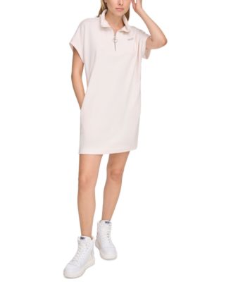 DKNY - Women's Quarter-Zip Sneaker Dress