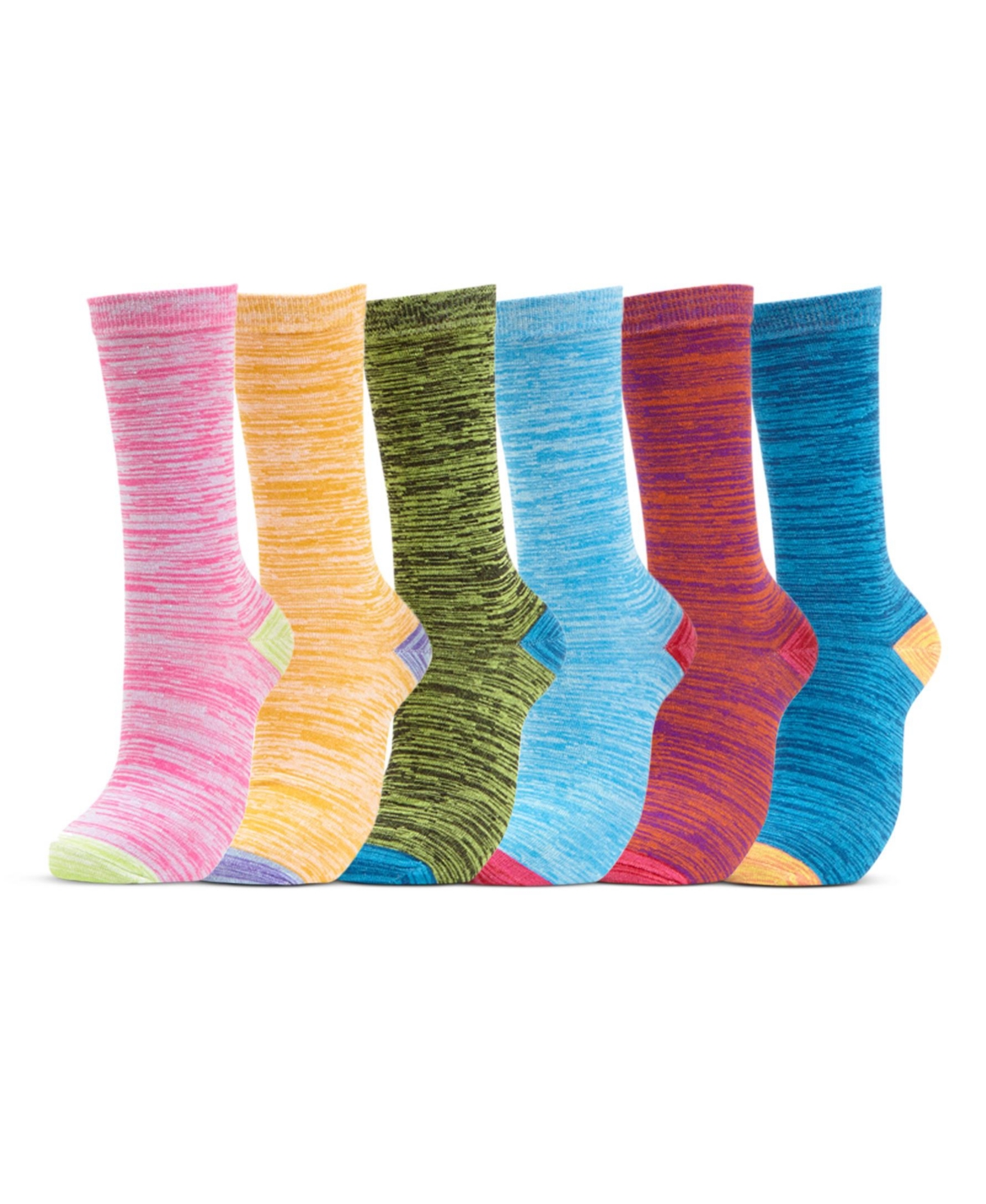 Women's Dress Crew Socks 6 Pack