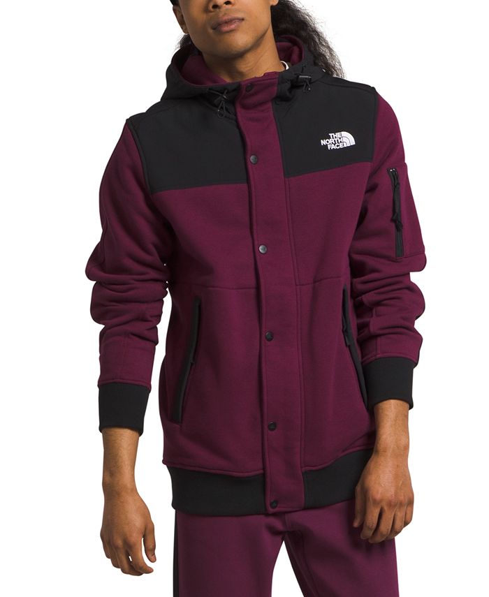 The North Face Men's Highrail Standard-Fit Hooded Fleece Jacket - Macy's