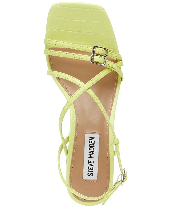 Steve Madden Women's Arline Strappy Block Heel Sandals Macy's