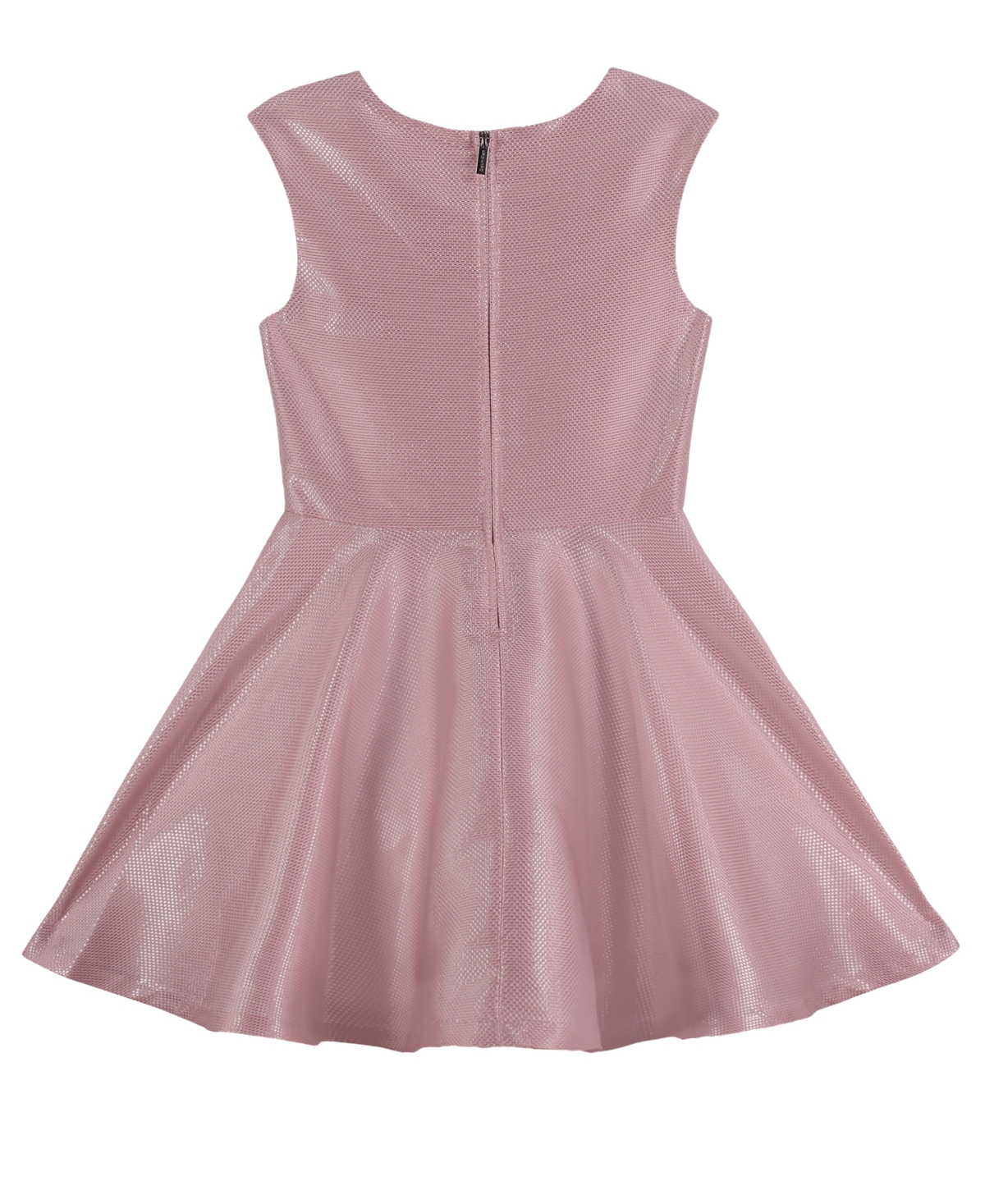 Calvin Klein Big Girls Princess Seam Bodice Skate Fit and Fare Dress