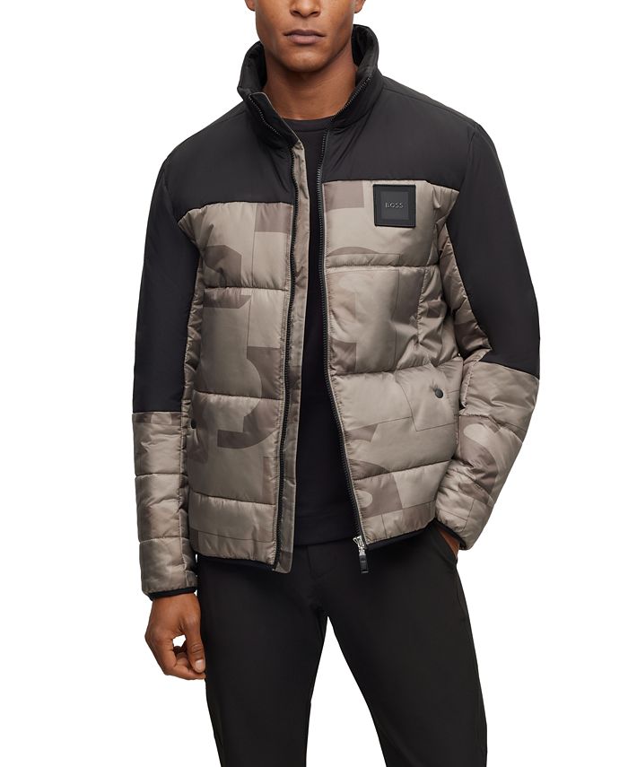 Hugo boss padded jacket mens outlet