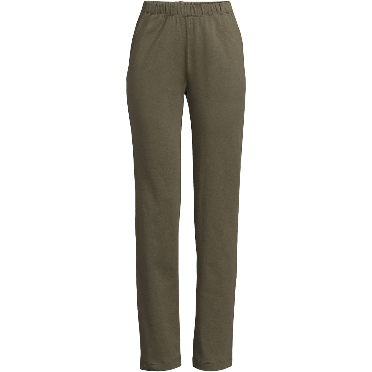 Lands' End Women's Petite Sport Knit High Rise Pants
