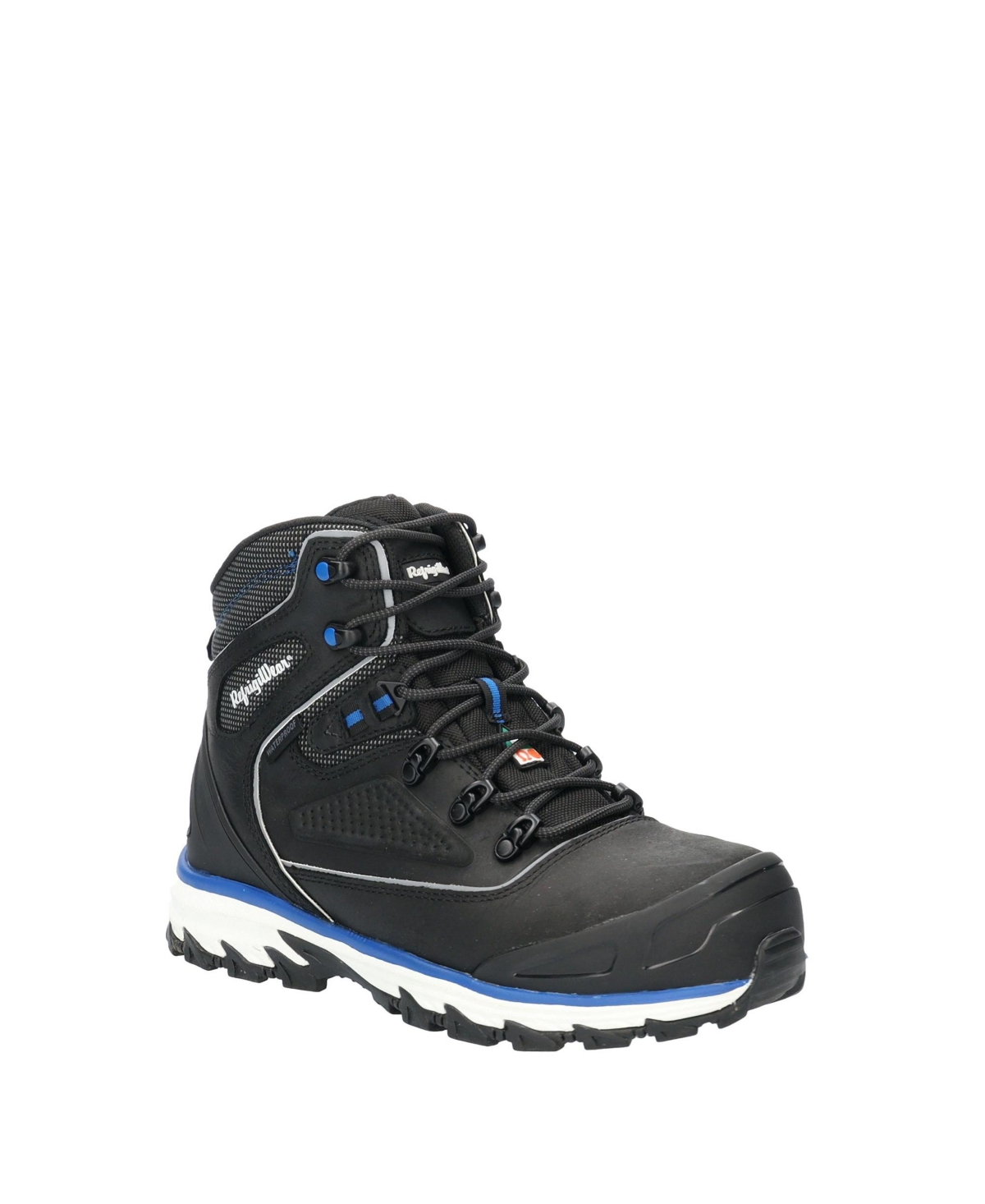 Men's Permafrost Hiker, Insulated Waterproof Leather Work Boots - Black