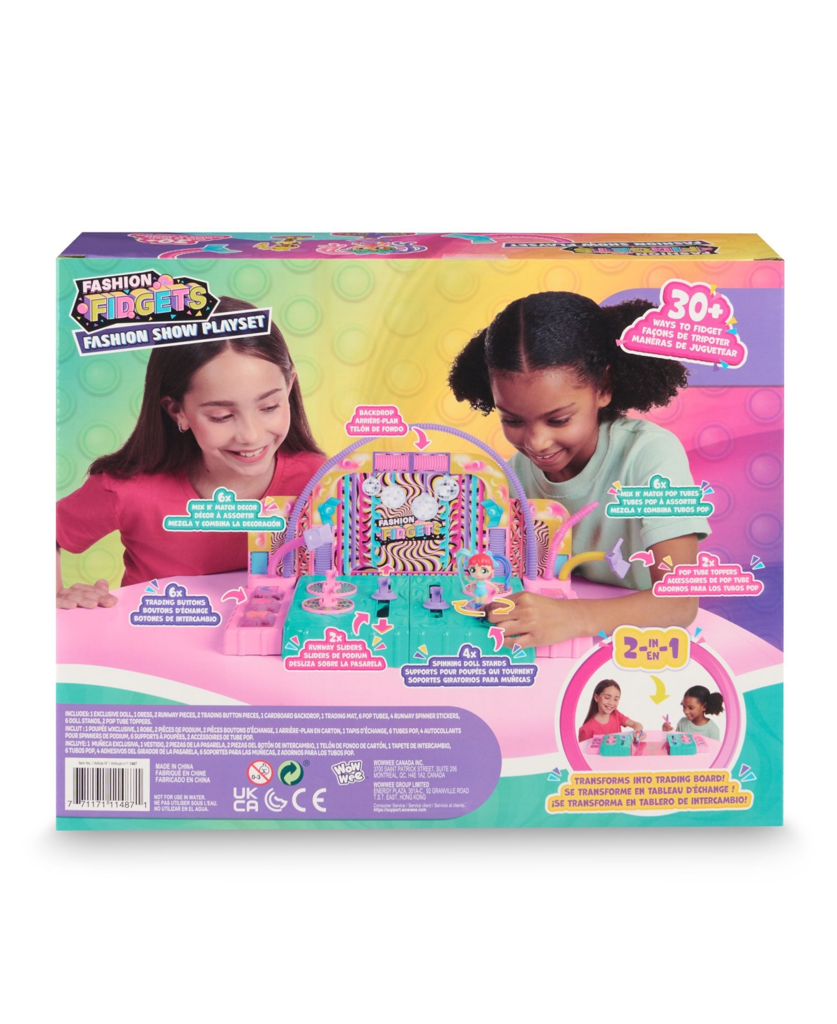 Fashion Fidgets Fashion Show Playset