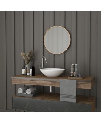 Monaco Accent Mirror For Bathroom, Vanity, Entryway, Dining Room, & Living Room