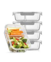  JoyJolt 24pc Borosilicate Glass Storage Containers with Lids.  12 Airtight, Freezer Safe Food Storage Containers, Pantry Kitchen Storage  Containers, Glass Meal Prep Container for Lunch: Home & Kitchen