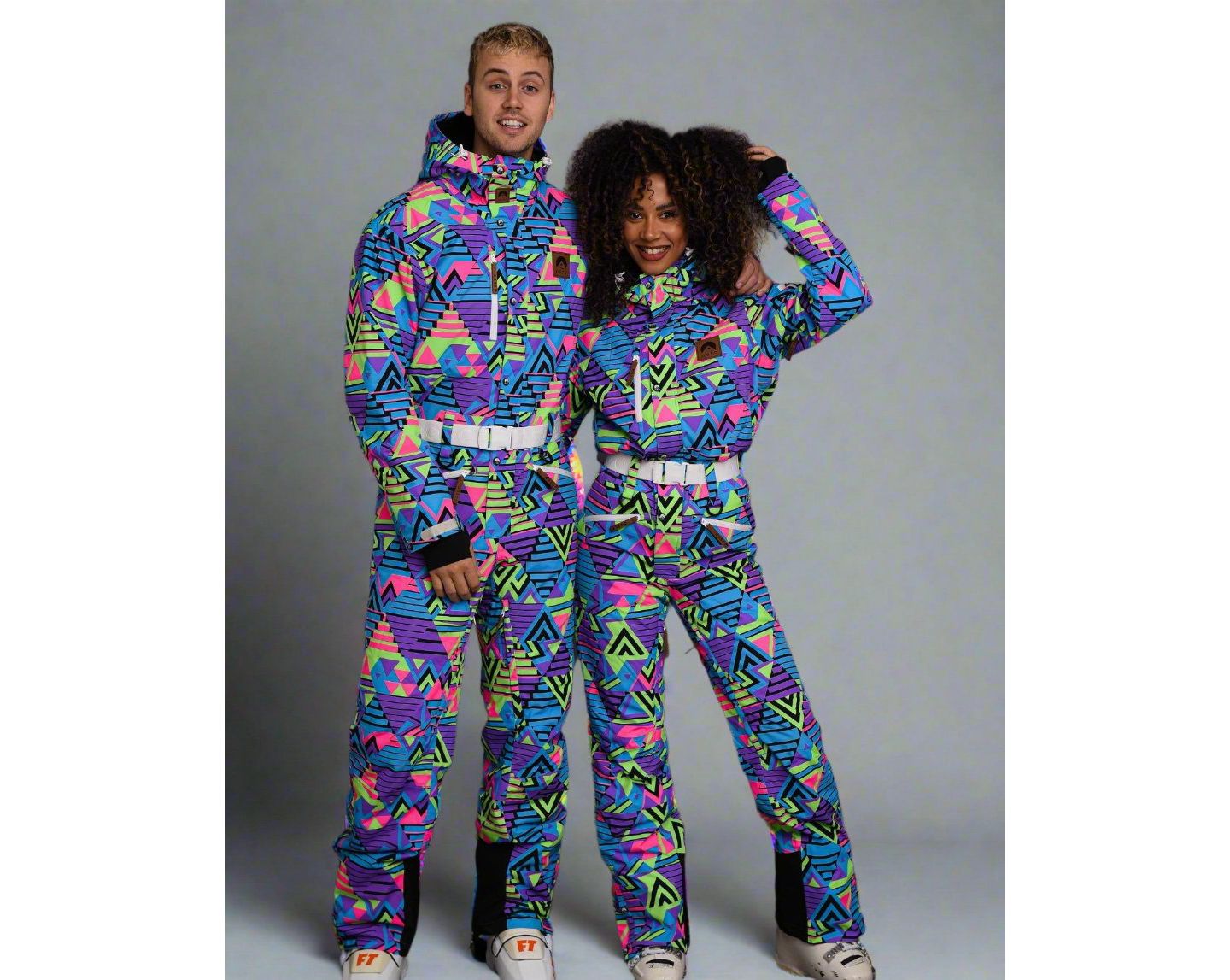 Женские куртки OOSC Clothing Future Shock Ski Suit, цвет: Фиолетовый — фото 2