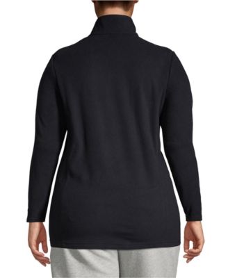 Plus Size Anyweather Fleece Quarter Zip Pullover